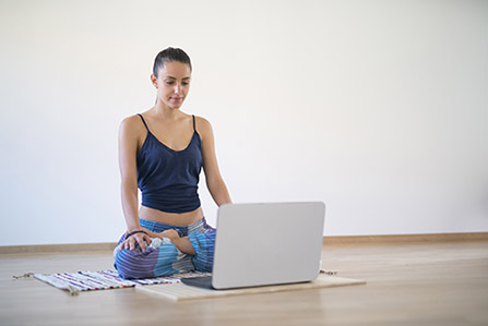 Yoga video sur demande