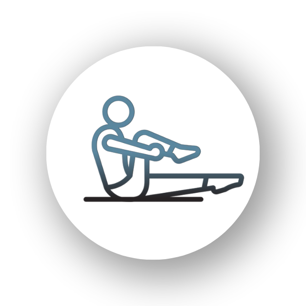 Icône pilates ombre